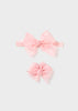 Mayoral Newborn Girl Headband and Hair Clip Set