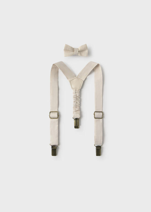 Mayoral Baby Suspenders and Bow Tie Set