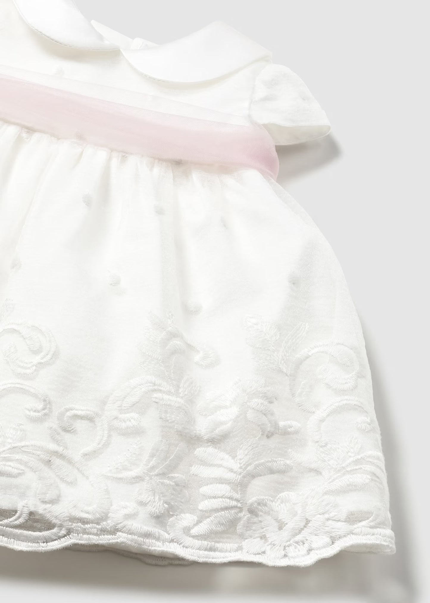 Mayoral Newborn Girl Dress with Bloomers