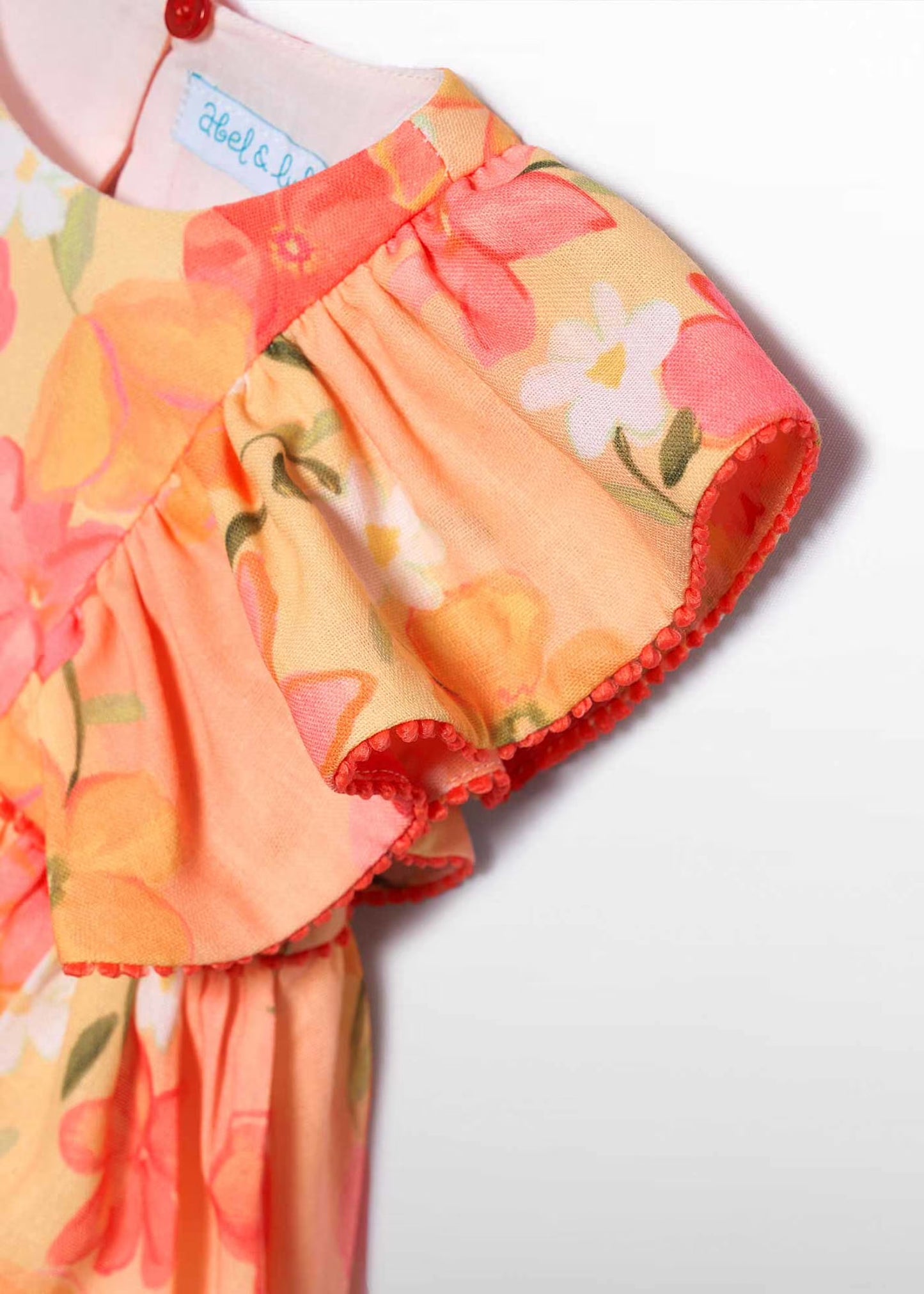 Abel & Lula Baby Printed Chiffon Dress