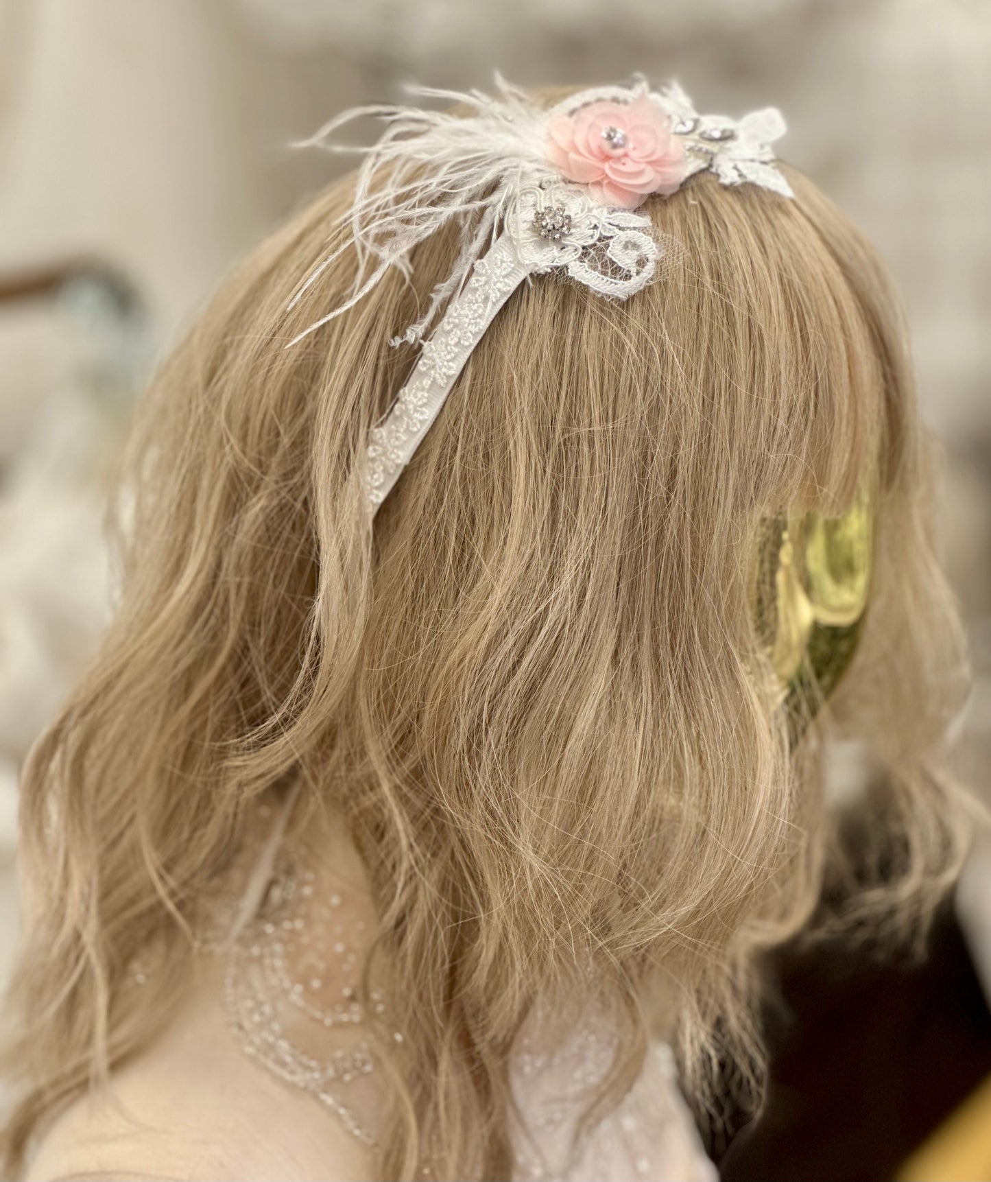 Girls Floral Appliqué Headband