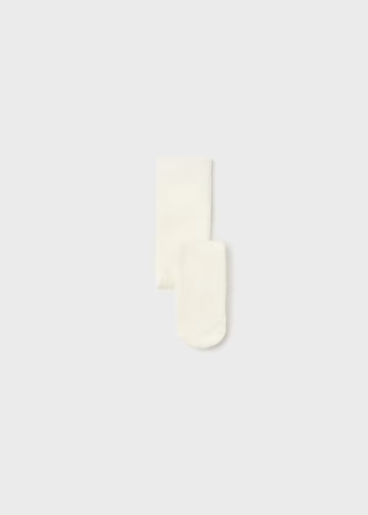 Mayoral Knit Tights w/Design