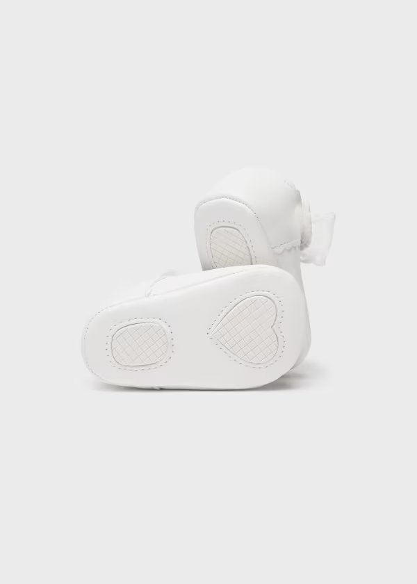 Mayoral Newborn Mary Janes with Bow