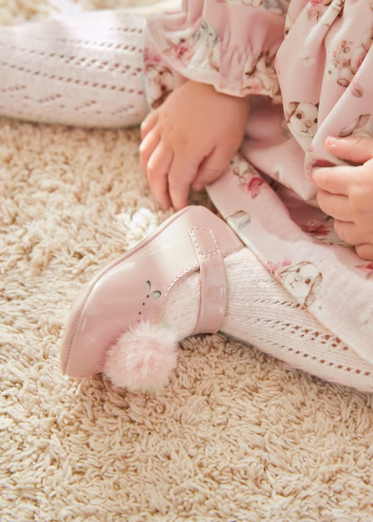 Mayoral Pom Pom Mary Janes