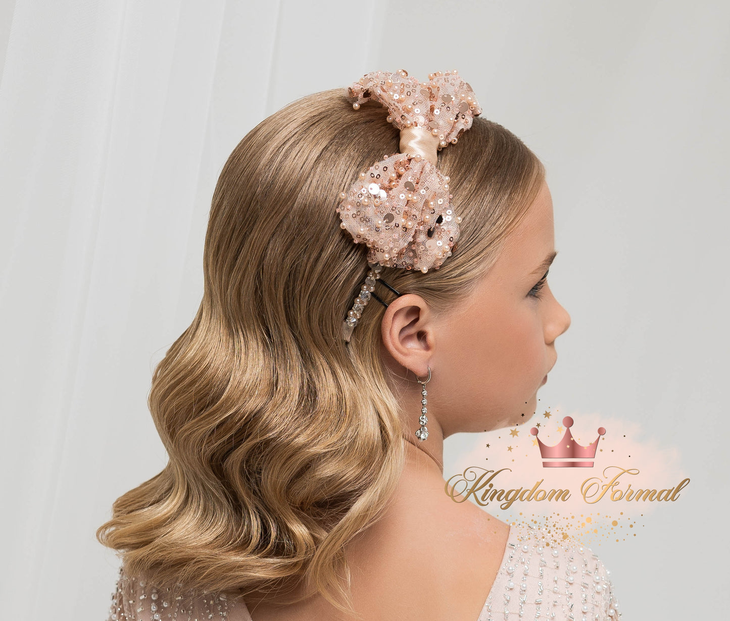 Sequin Bow Headband