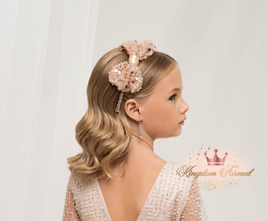 Sequin Bow Headband