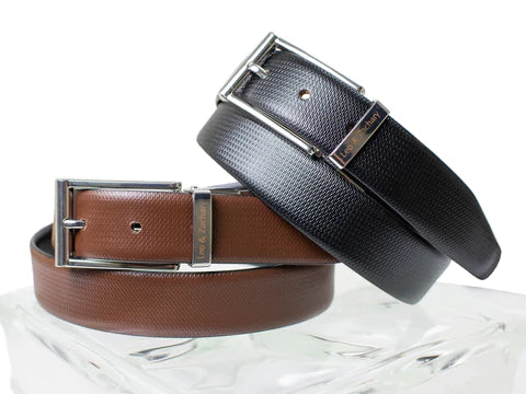 Leo & Zachary Leather Belt