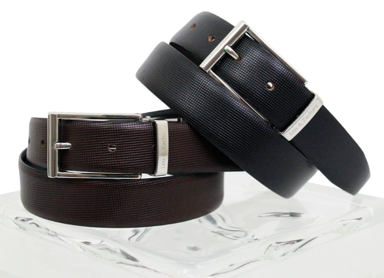 Leo & Zachary Leather Belt