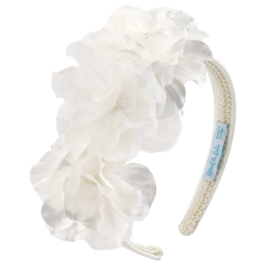 Abel & Lula Girl Flower Mikado Hairband