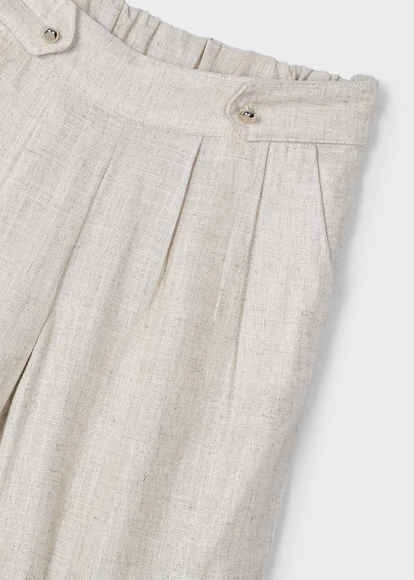 Mayoral 2pc Girl Knit Vest & Linen Pants Set