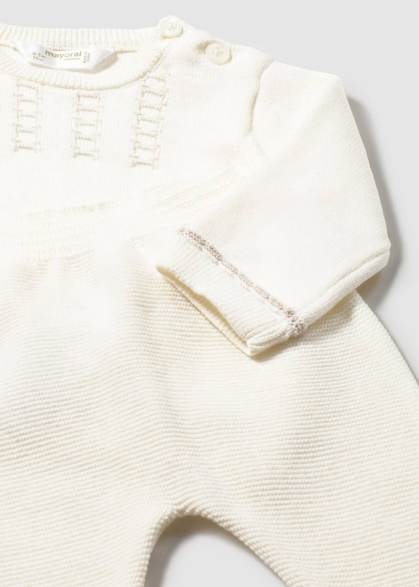 Mayoral Newborn Boy Knit Pants and Sweater Set