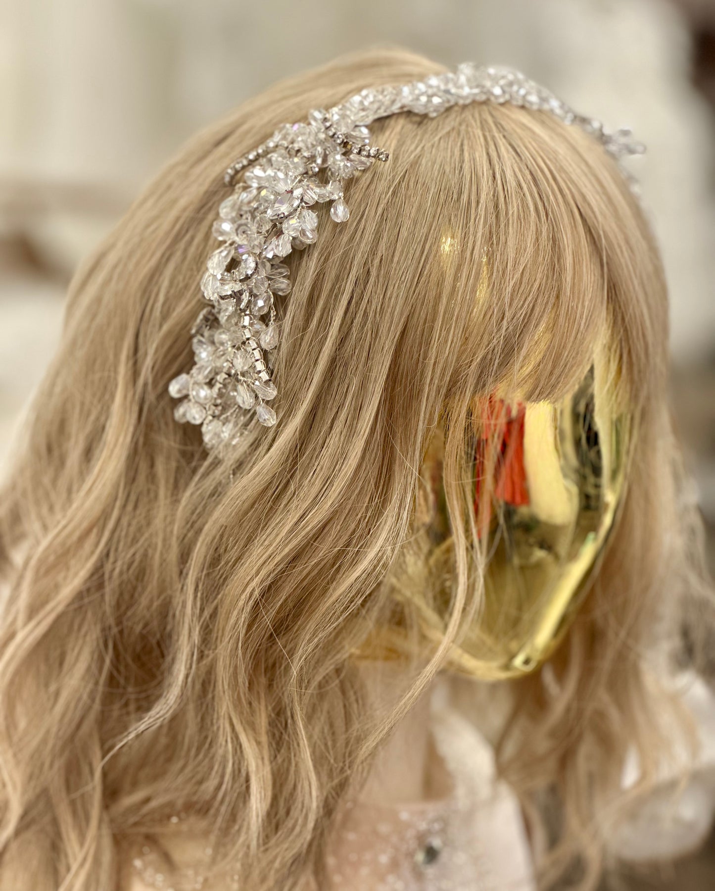 AB Crystal/Rhinestone Headpiece