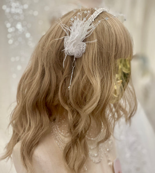Girls Butterfly Appliqué Headband
