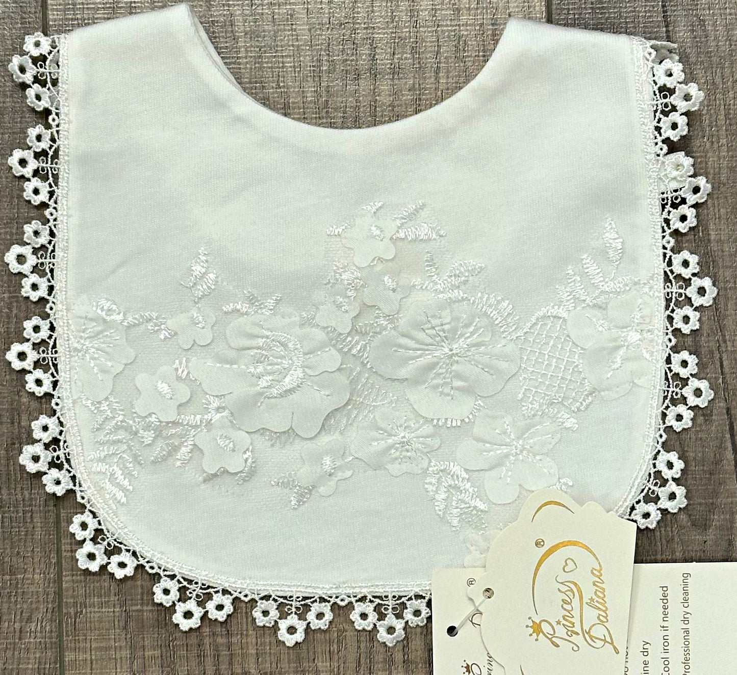 Infant Embroidered Bib
