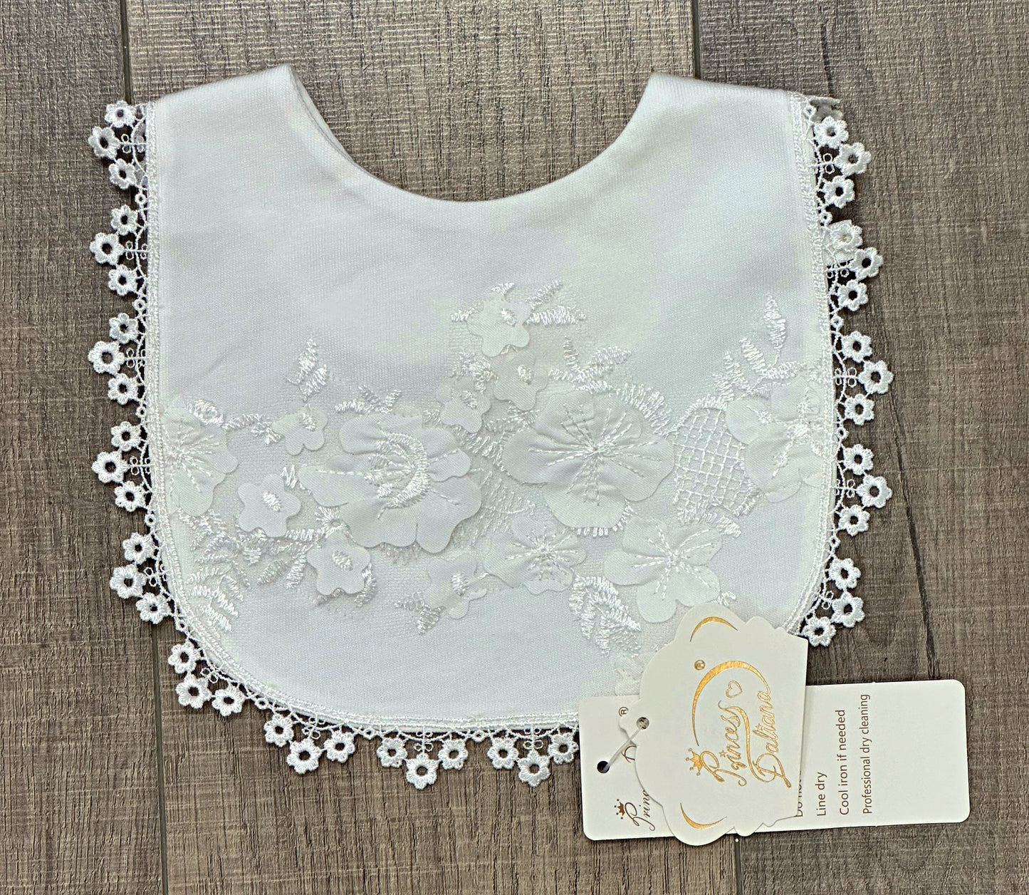 Infant Embroidered Bib