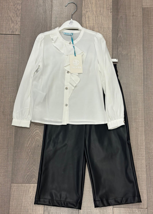 Abel & Lula Blouse & Culotte Set