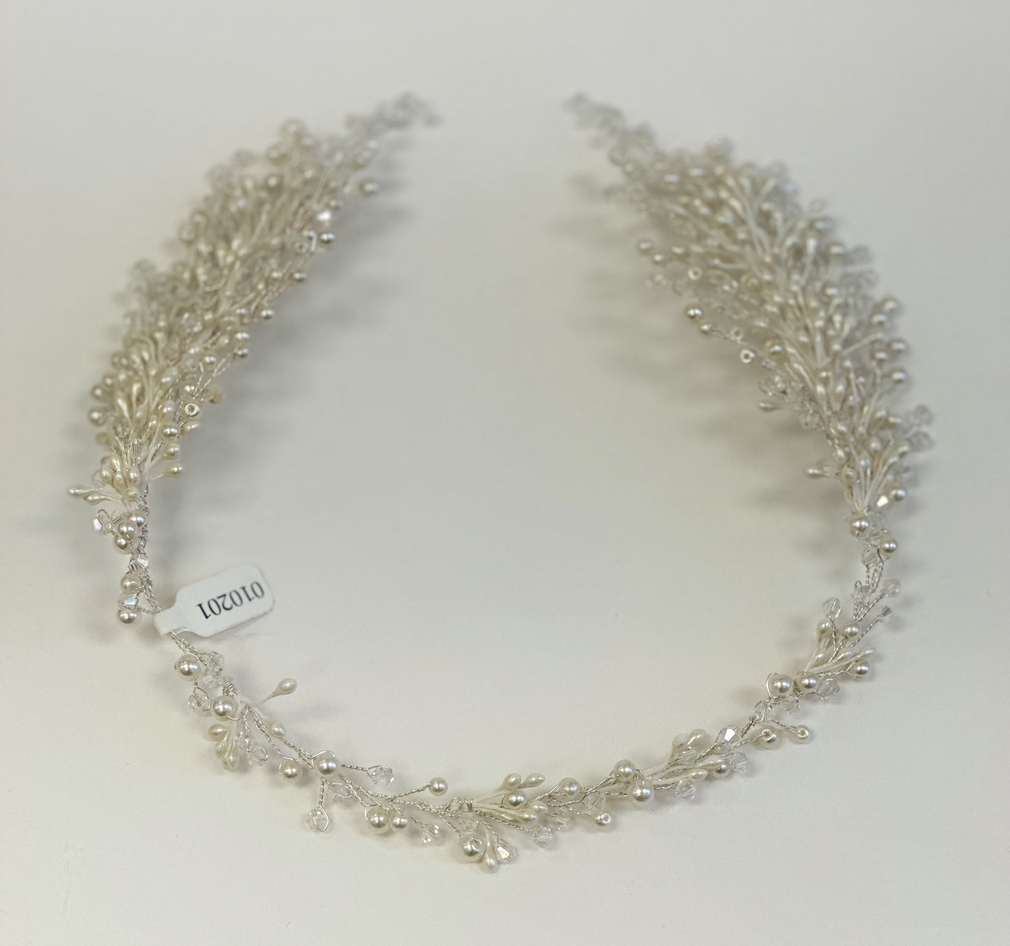 ST Crystal/Pearl Flower Headpiece