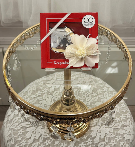 2" Baby Bootie Ornament