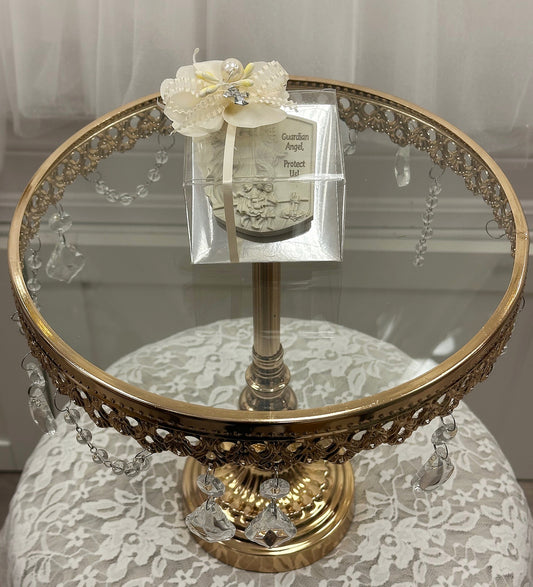 Ivory Guardian Angel Visor Clip