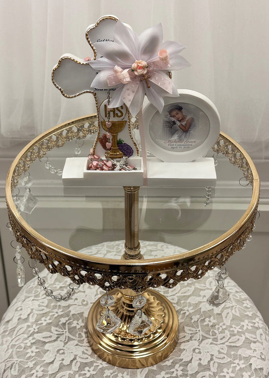 First Communion Frame/w/Rosary