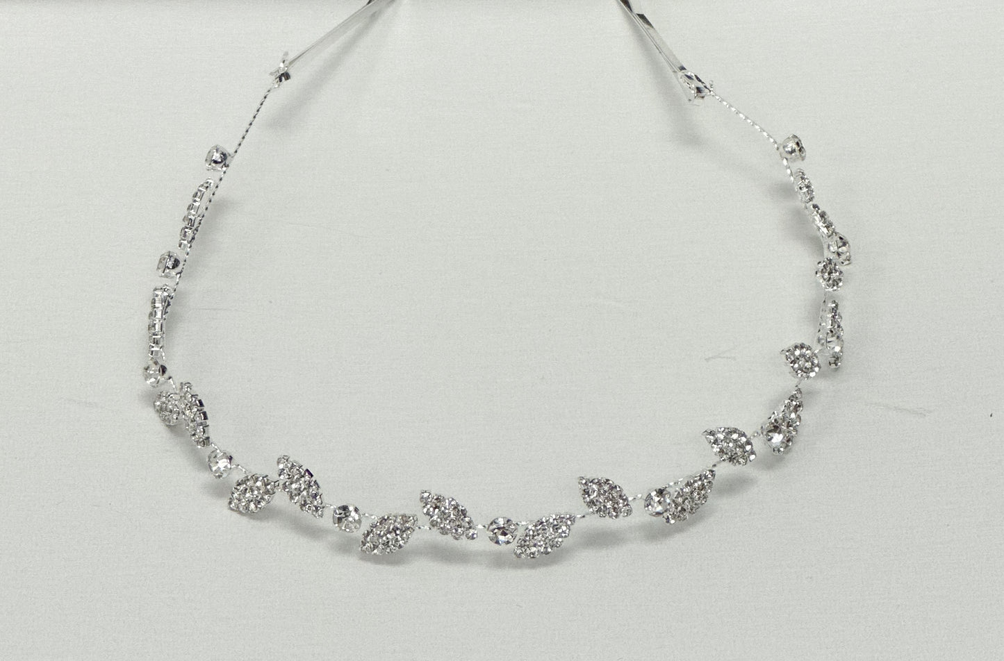 Rhinestone Leaf Hair Jewelry