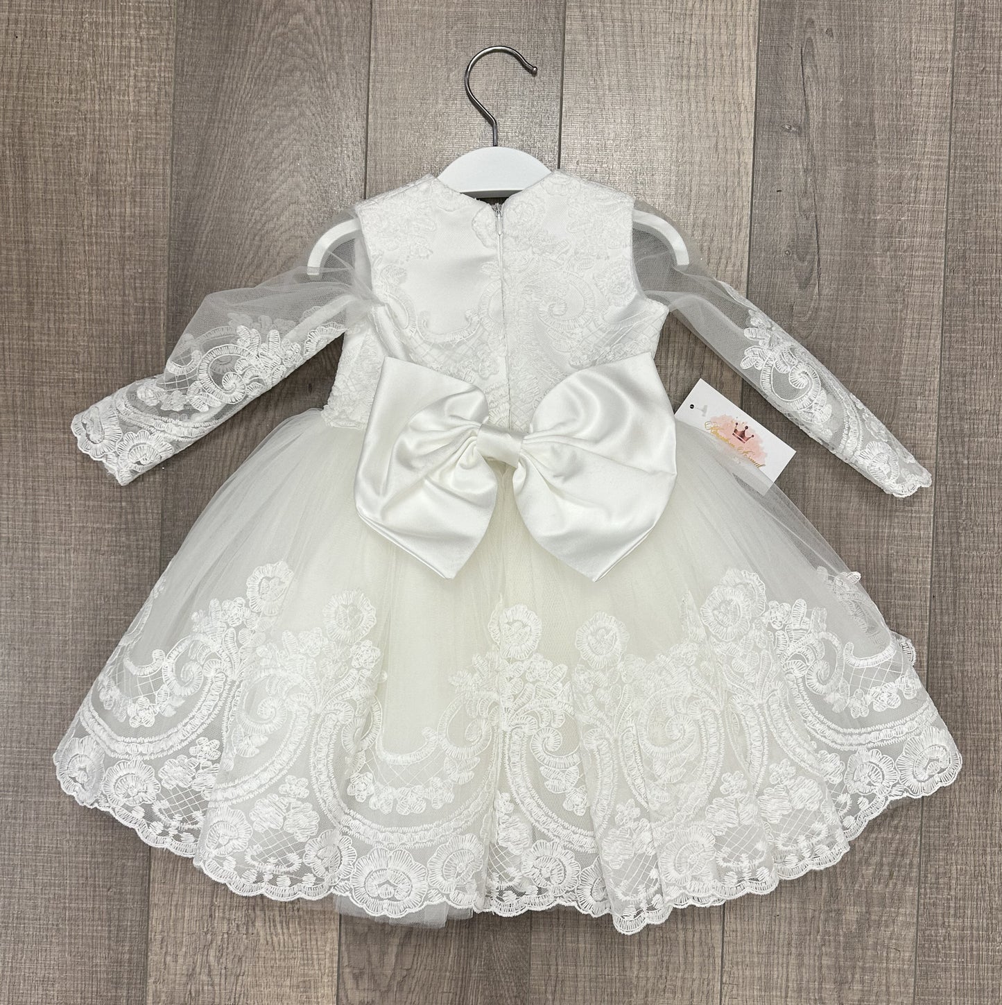 Infant LS Lace Dress