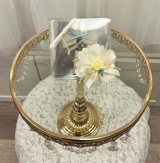 First Communion Stone Cross Ornament