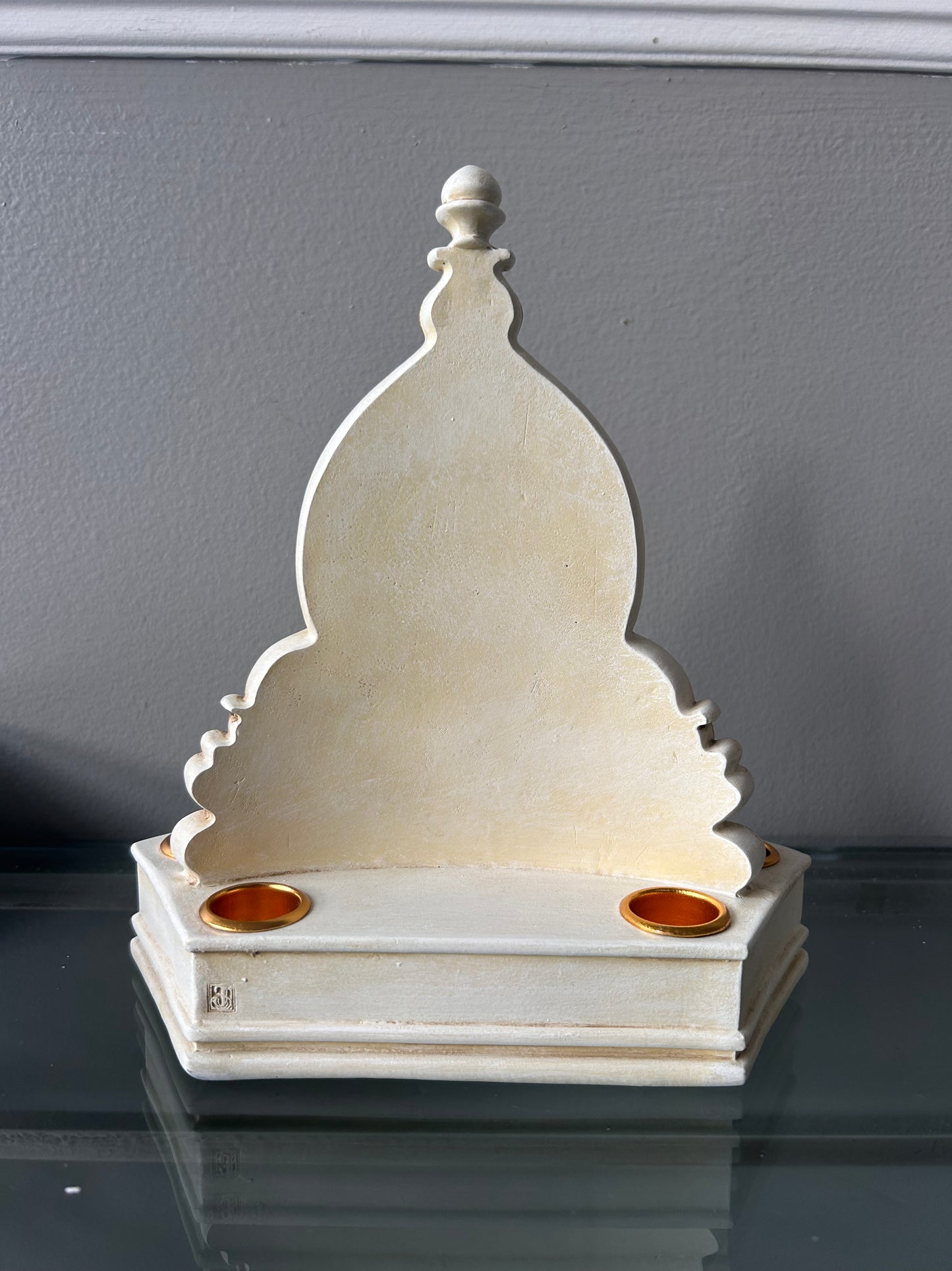 8"H Holy Family Candle Holder