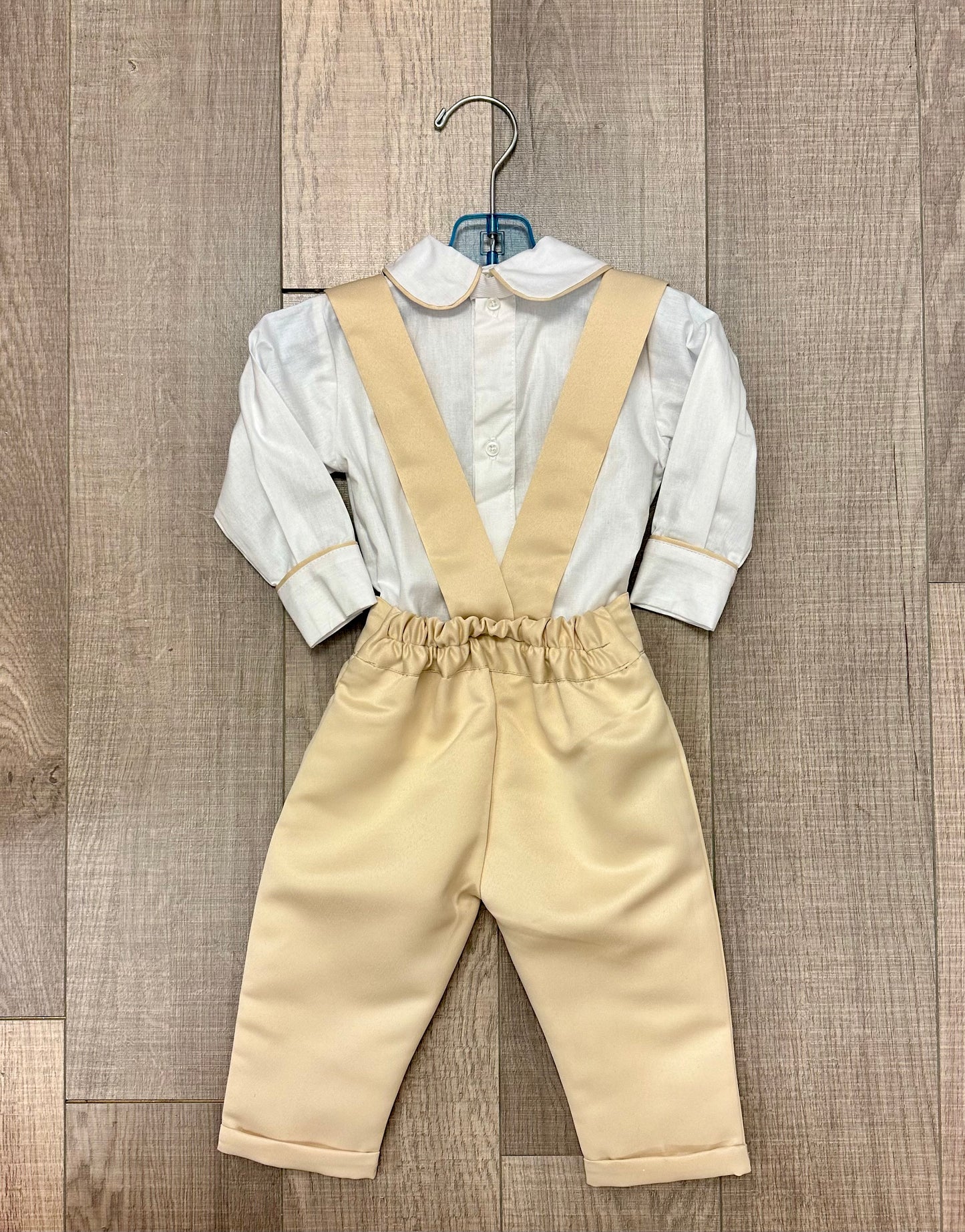 Infant 4pc Satin Pants Set