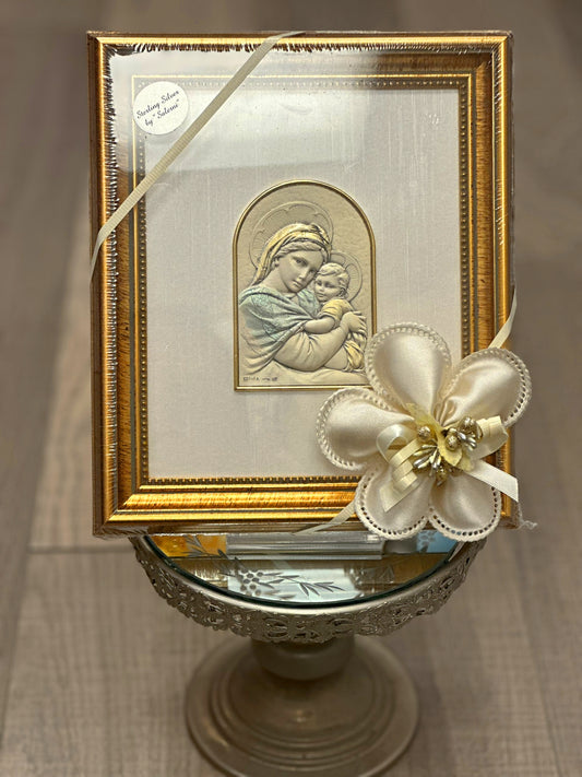 Salerni Madonna of the Chair Gold Frame