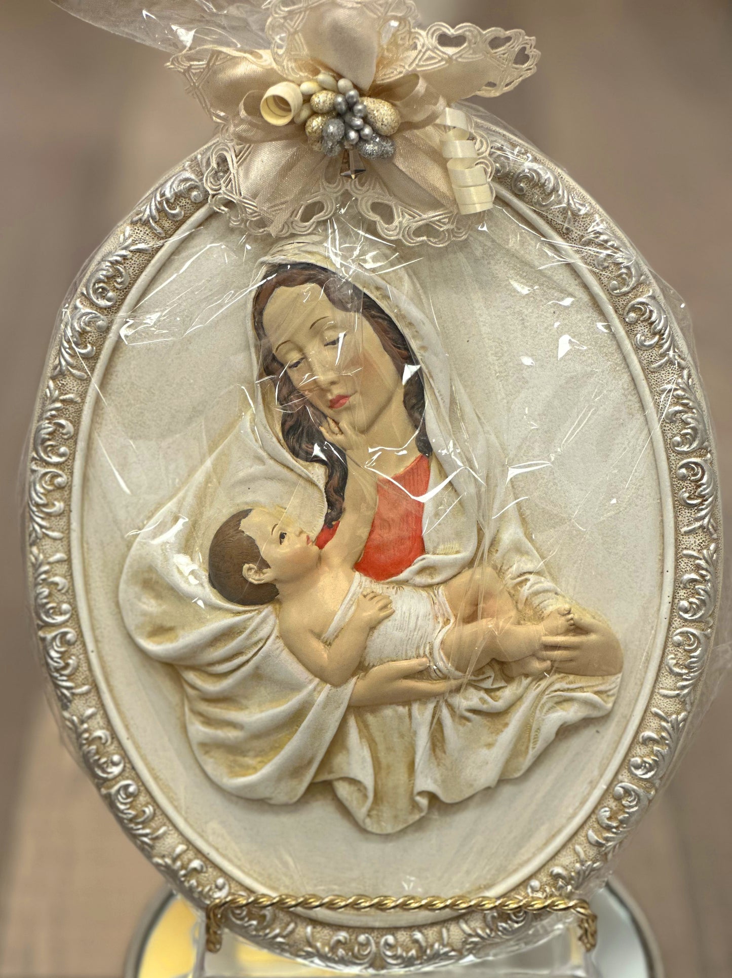 A Child's Touch Oval Wall Plaque