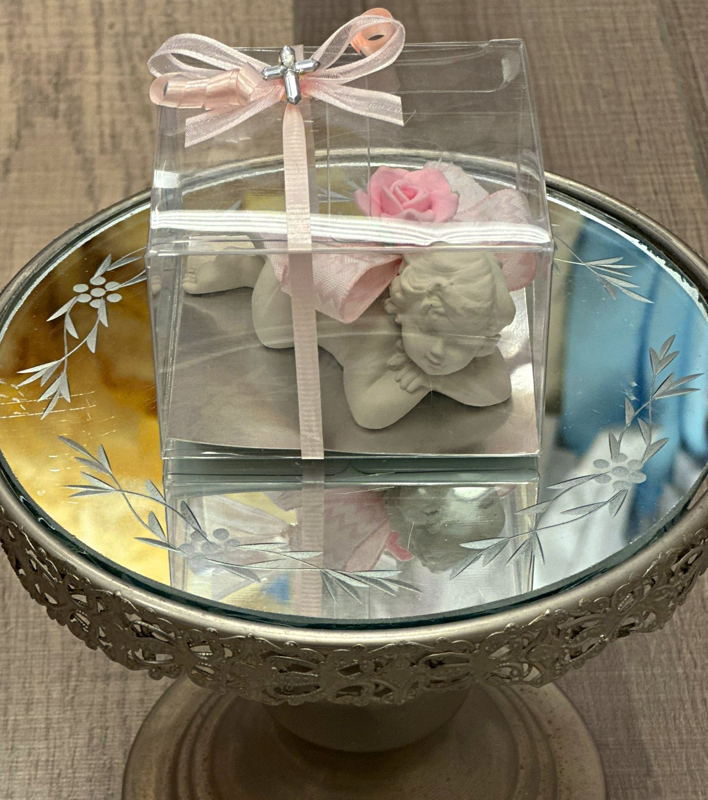 Cherub on Tummy Figure