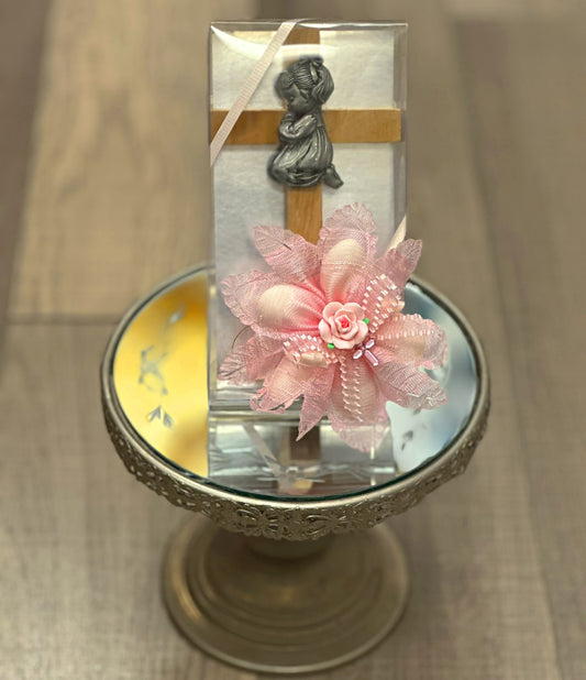 Wood Baby Girl Cross