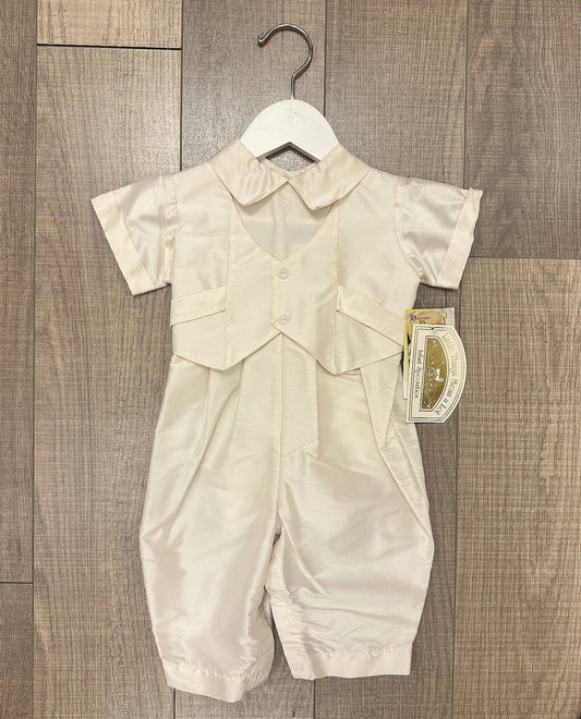 Boys Dupioni Silk 1pc w/Vest & Hat