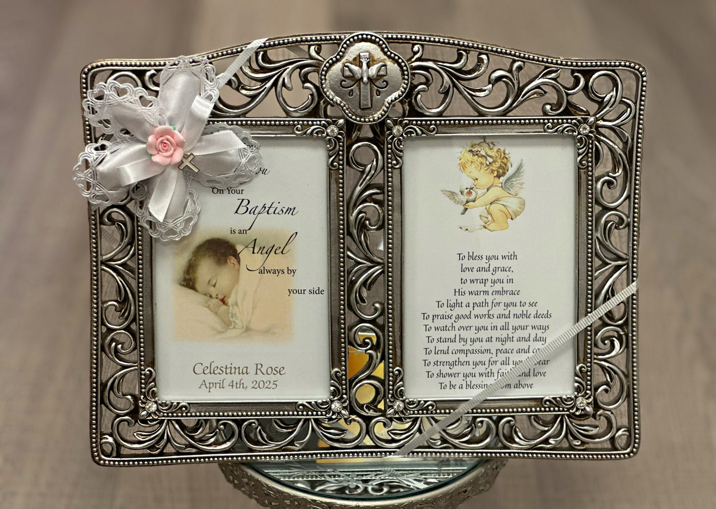 Double Frame with Dove