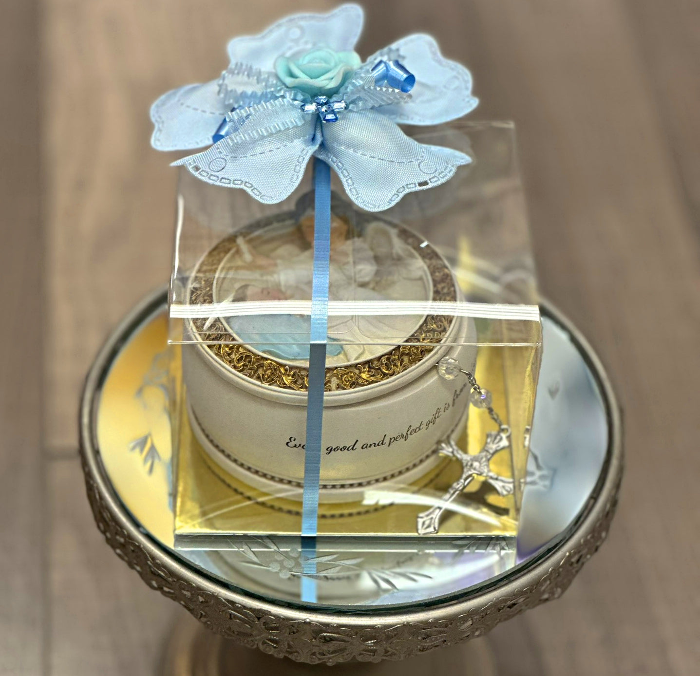 Hush-a-Bye Box with Rosary