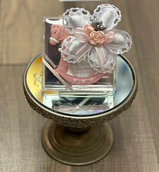 Pink Rocking Horse Frame