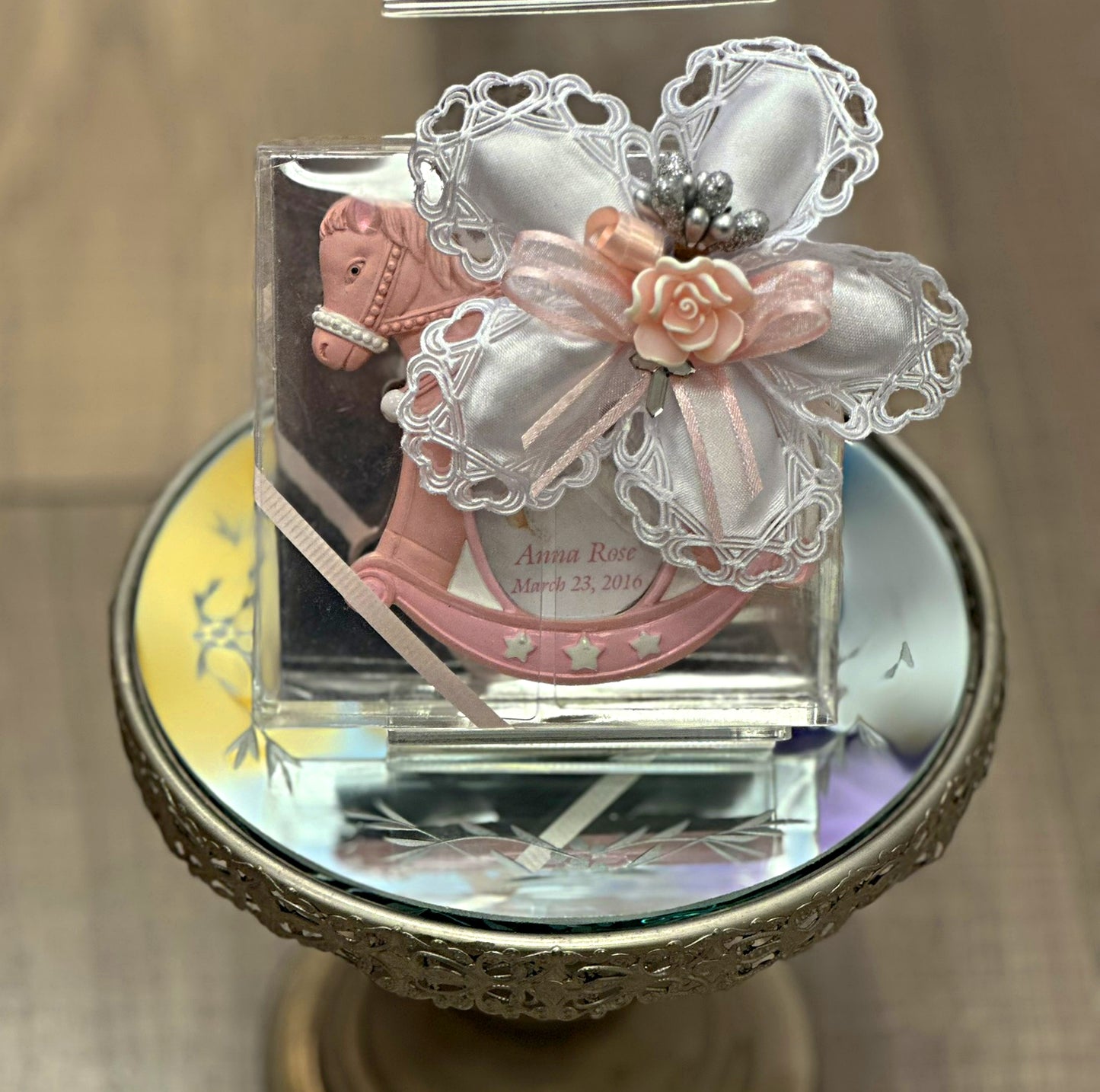 Pink Rocking Horse Frame