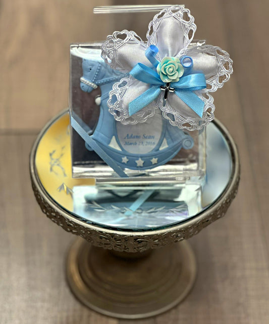 Blue Rocking Horse Frame