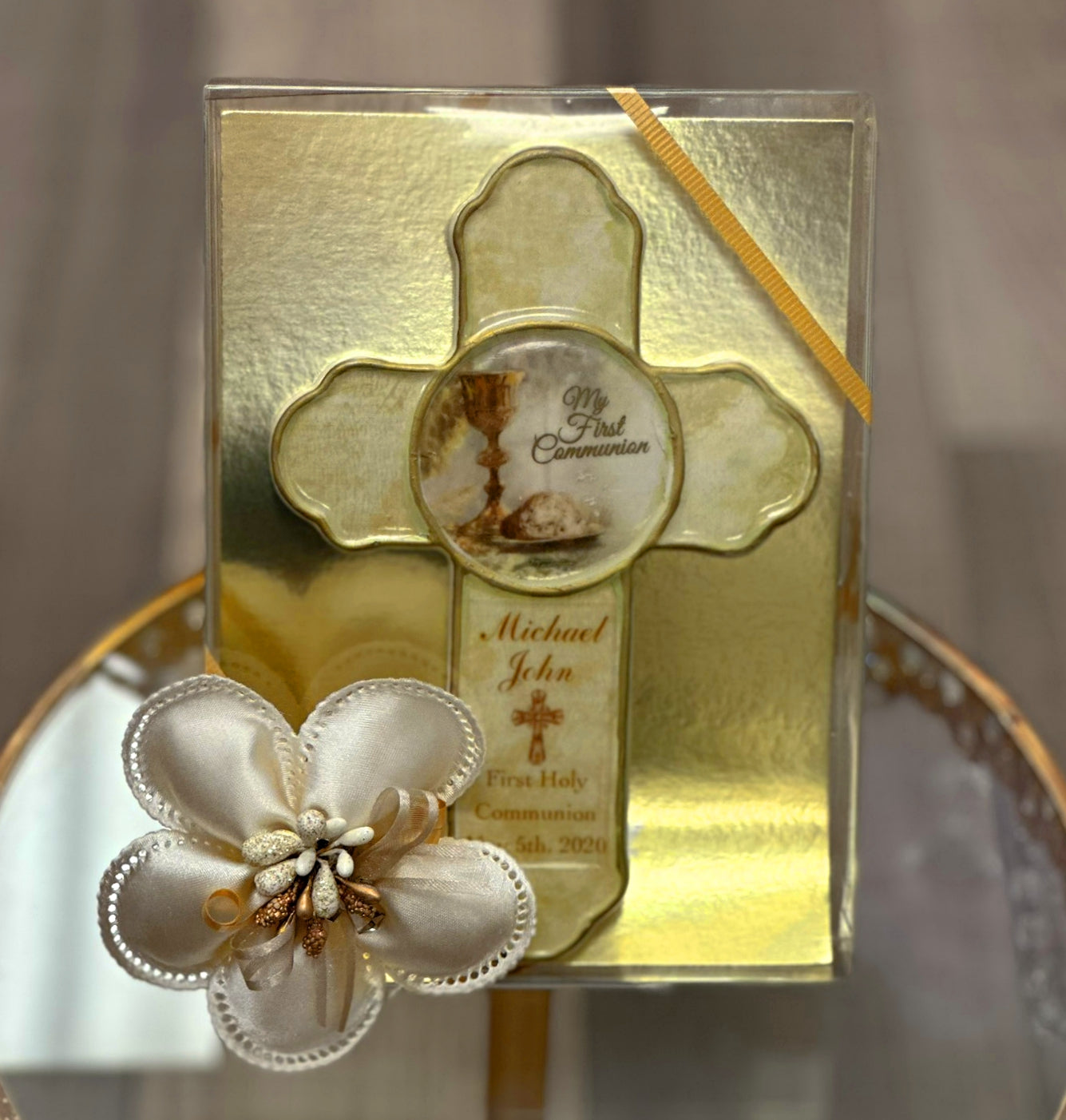 First Communion Wall Cross