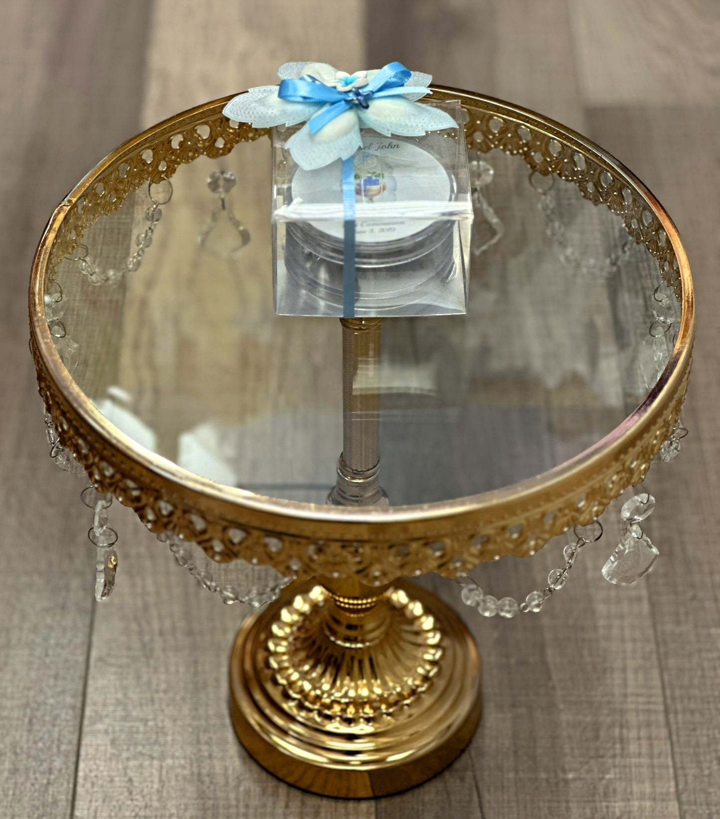 Antique Silver Rosary with Case