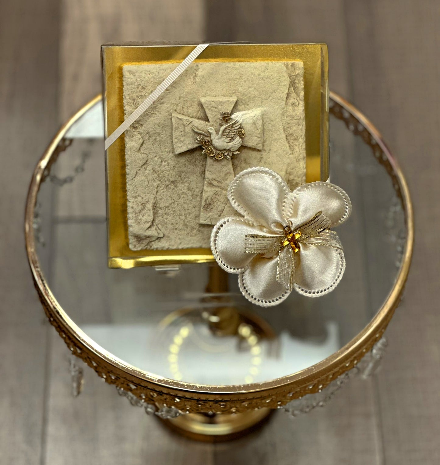 Holy Spirit Stone Wall Plaque