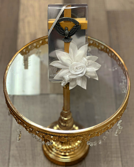 Wood Confirmation Cross