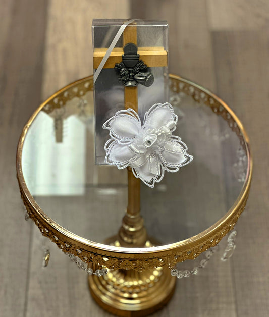 Wood Cross with Chalice