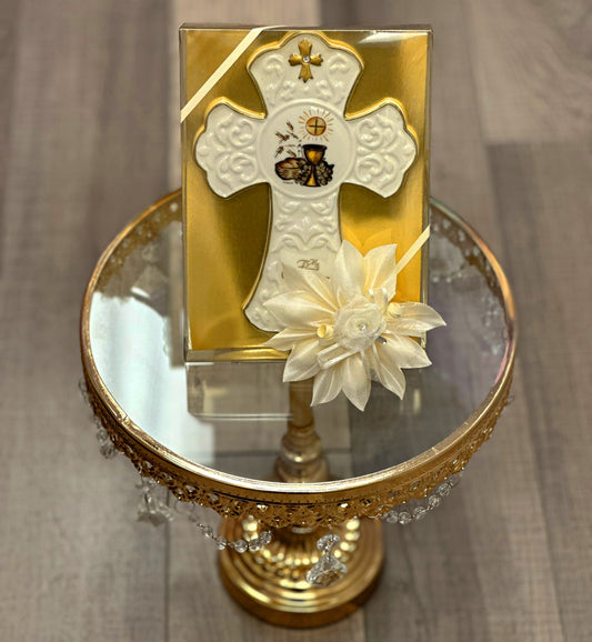 Hummel First Communion Cross