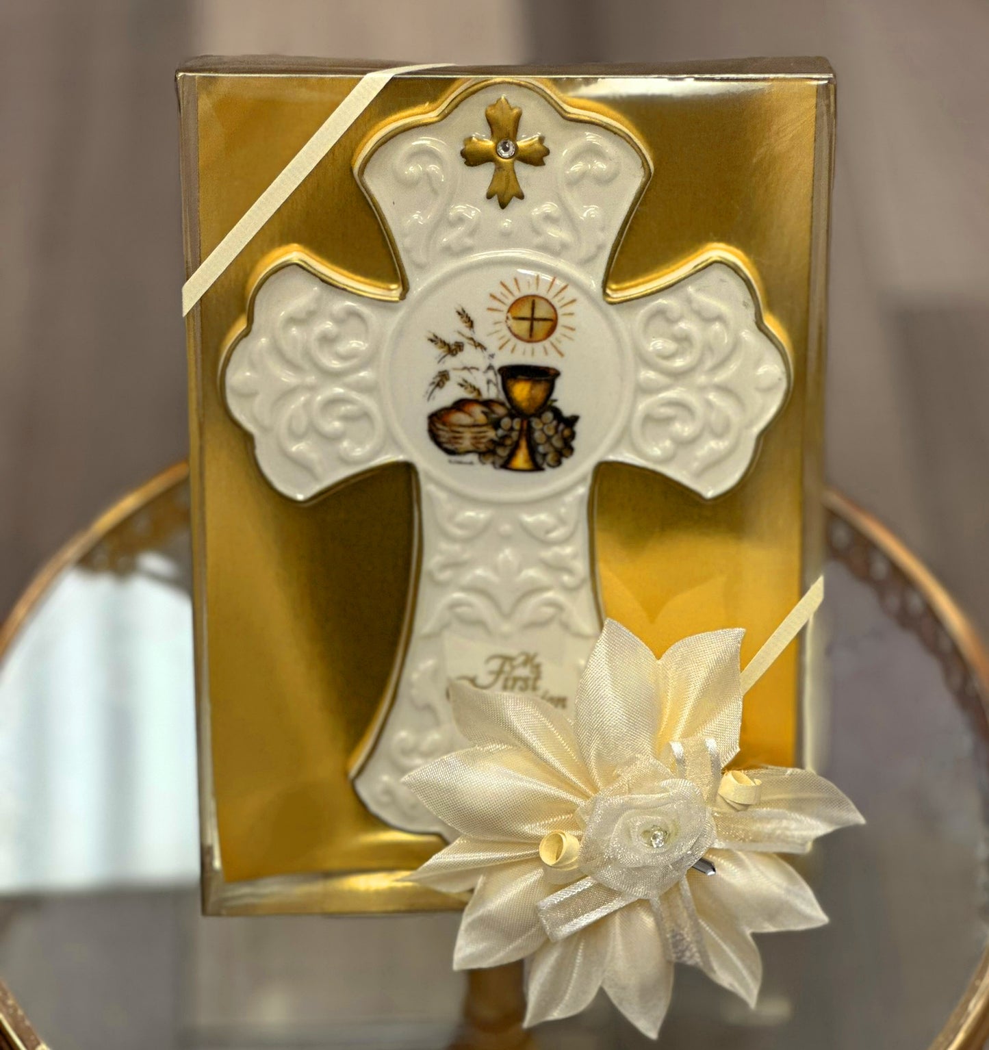 Hummel First Communion Cross