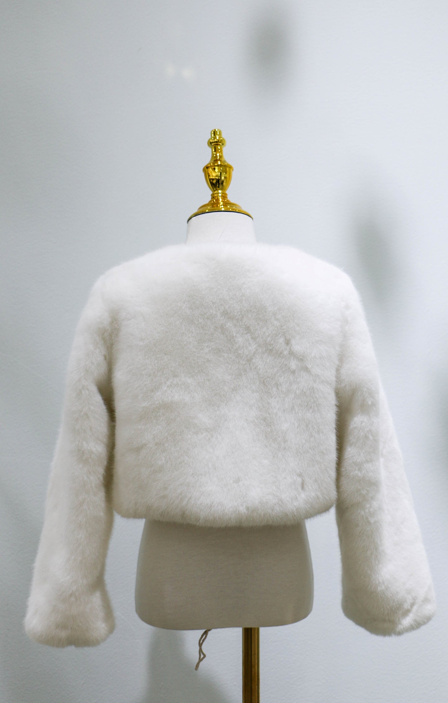 Girl Faux Fur Bolero