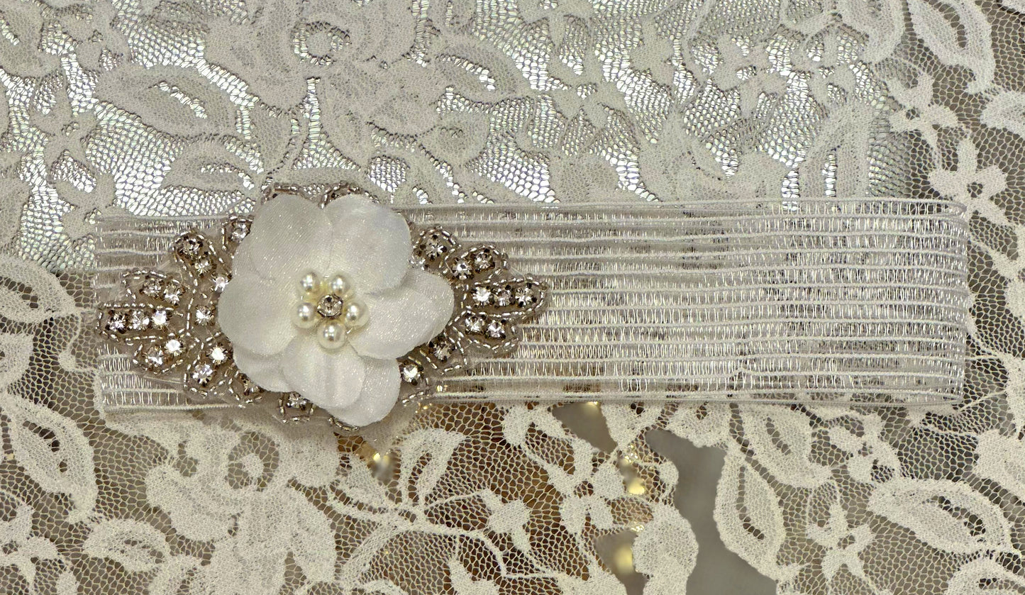 Infant Headband with Flower/Applique