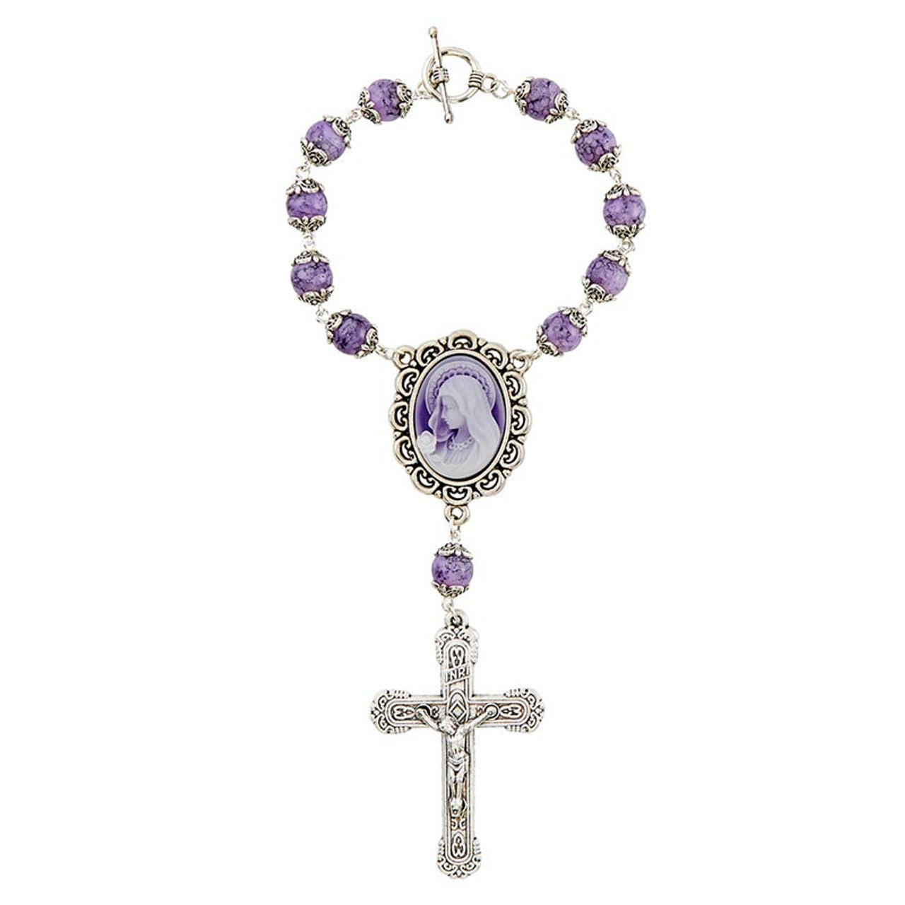 Volterra Collection Amethyst Rosary