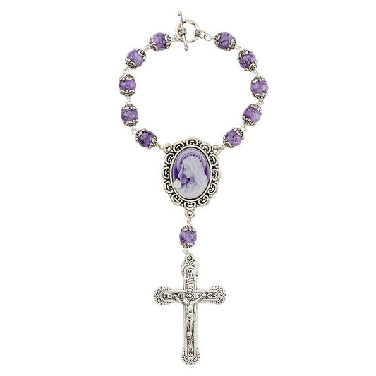 Volterra Collection Amethyst Rosary